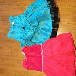 Girls 18 mo holiday dress bundle